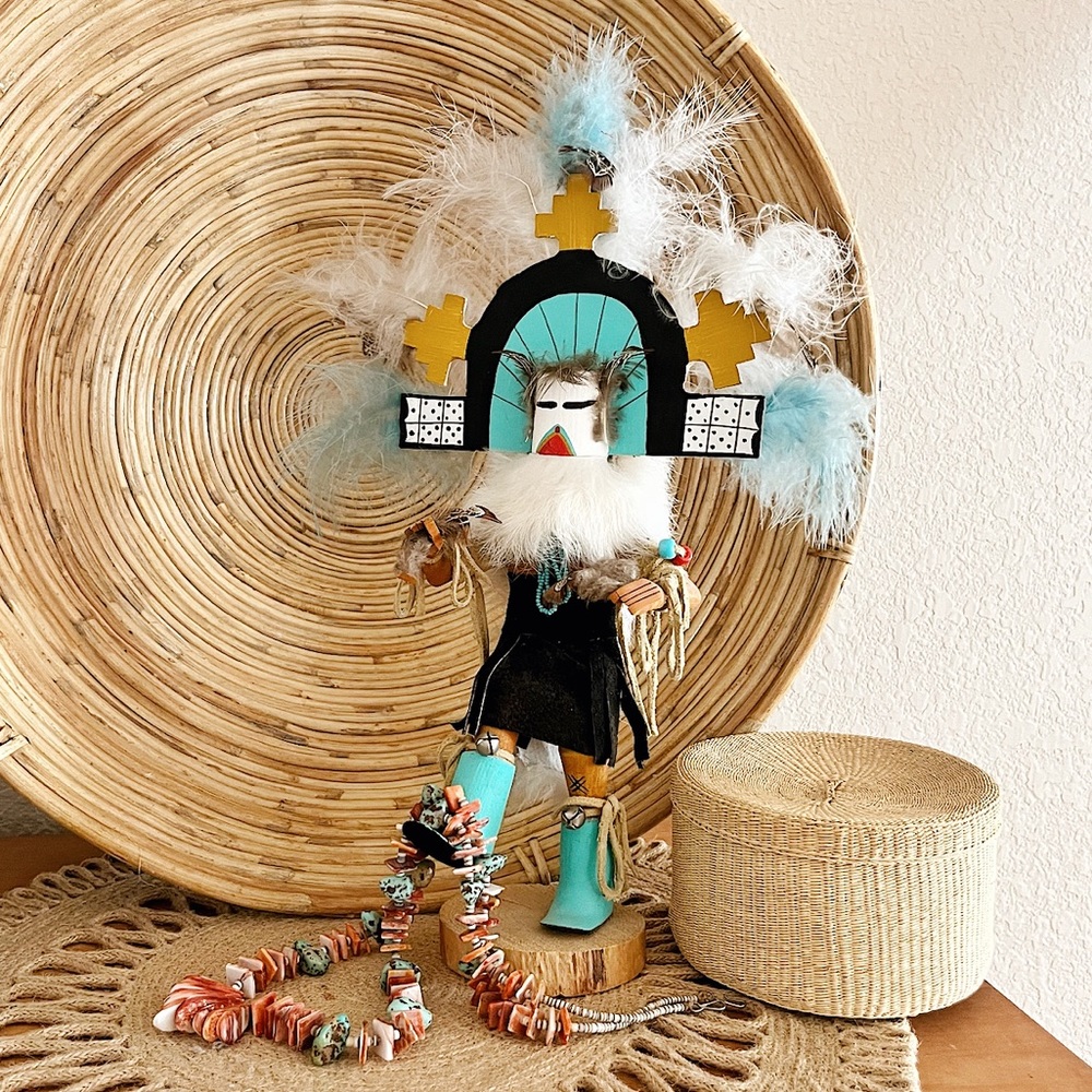 SOLD‼️ HP • Native American Kachina Doll - Picture 1 of 8